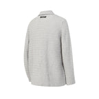 Chrome Hearts Gothic Cross Knit Cardigan - Black Grey Streetwear Jacket 904